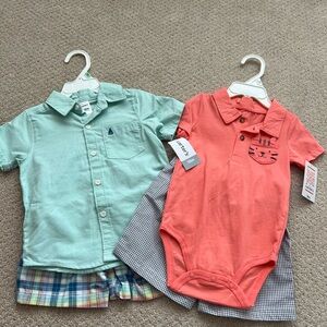 NWT carters 18 month outfits